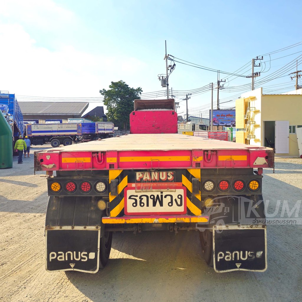 สิบล้อหัวลาก UD GWE 390 แรง ปี 2565 หางพื้นเรียบ สามเพลา อู่พนัส ปี 2565 (2258 2259)