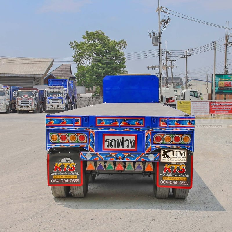 หางพื้นเรียบ สามเพลา อู่ CTT ปี 2565 (1885)