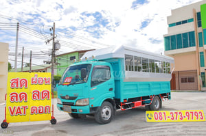 หกล้อสองแถว HINO XZU 150 แรง ปี 2563 (5876) หกล้อสองแถว HINO XZU 150 แรง ปี 2563 (5876)