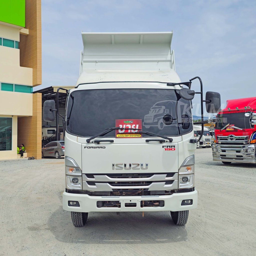 สด ลด VAT หกล้อดั้มพ์ ISUZU FRR 190 แรงม้า ปี 65 ไมล์น้อย (0522)