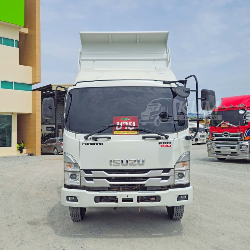หกล้อดั้มพ์ ISUZU FRR 190 แรงม้า ปี 65 ไมล์น้อย อู่พนัส (0522)