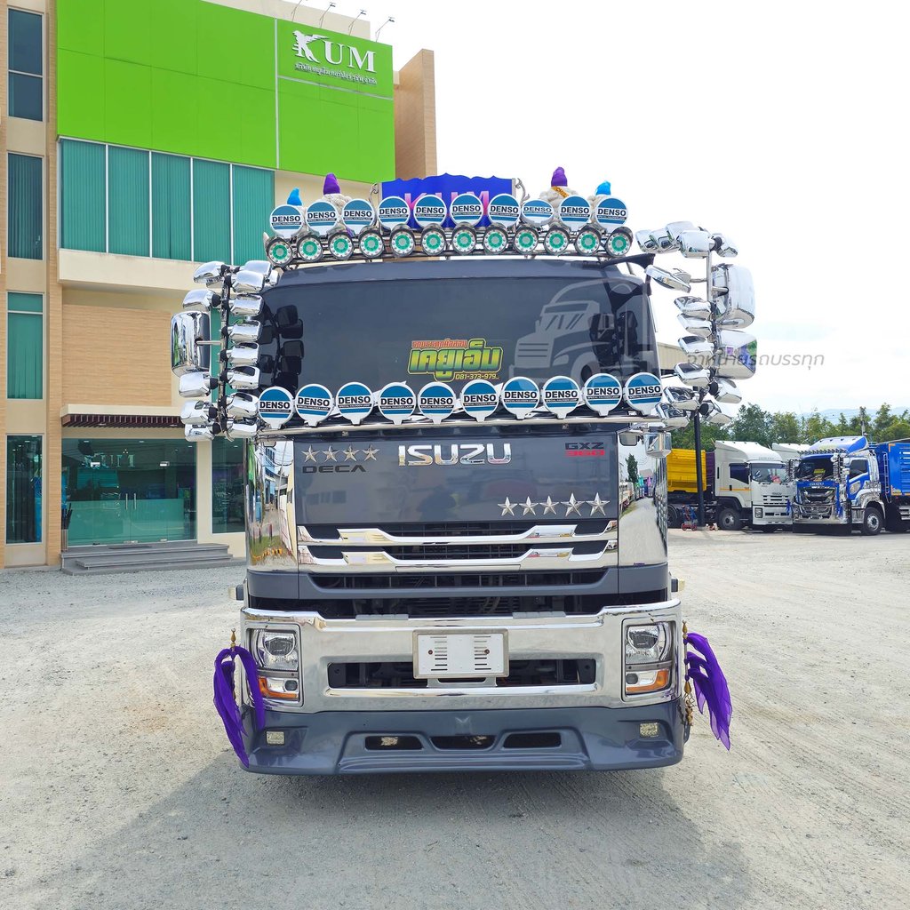 ลดล้างสต็อค โค้งสุดท้าย ส่งท้ายสิ้นปี เข้าใหม่ ปีใหม่ ไมล์น้อย สิบล้อหัวลาก ISUZU GXZ 360 ปี 2566 หัวลากสวยๆ (9050)