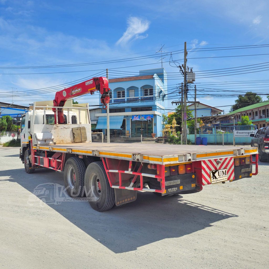 ผ่อน ลด ดอก สิบล้อเครนพื้นเรียบ ISUZU FVM 240 แรงม้า ปี 56 เครน UNIC 5 ตัน 5 ปลอก (7224) ผ่อน ลด ดอก สิบล้อเครนพื้นเรียบ ISUZU FVM 240 แรงม้า ปี 56 เครน UNIC 5 ตัน 5 ปลอก (7224)