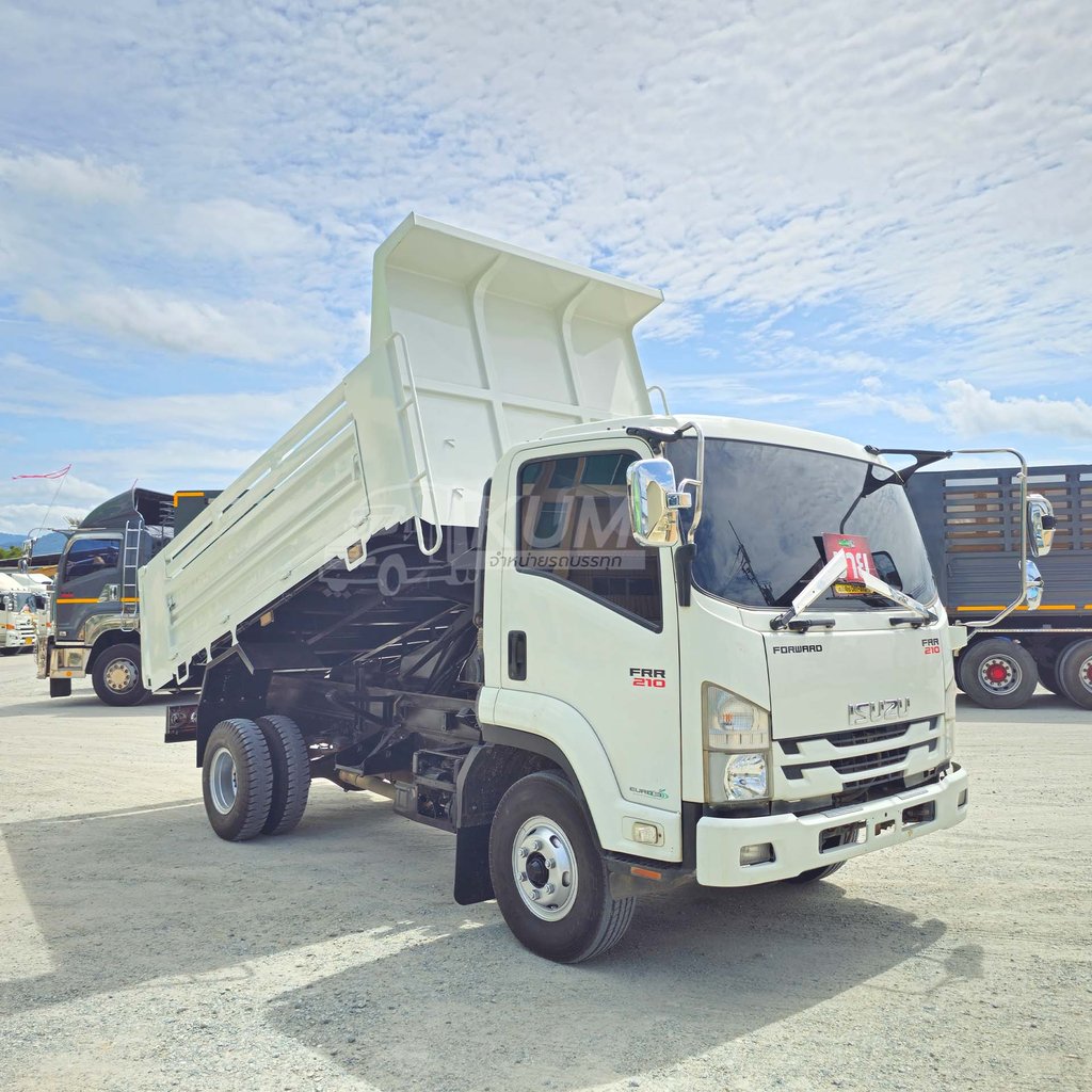 สด ลด VAT หกล้อดั้มพ์ ISUZU FRR 210 แรงม้า ปี 64 (3063)