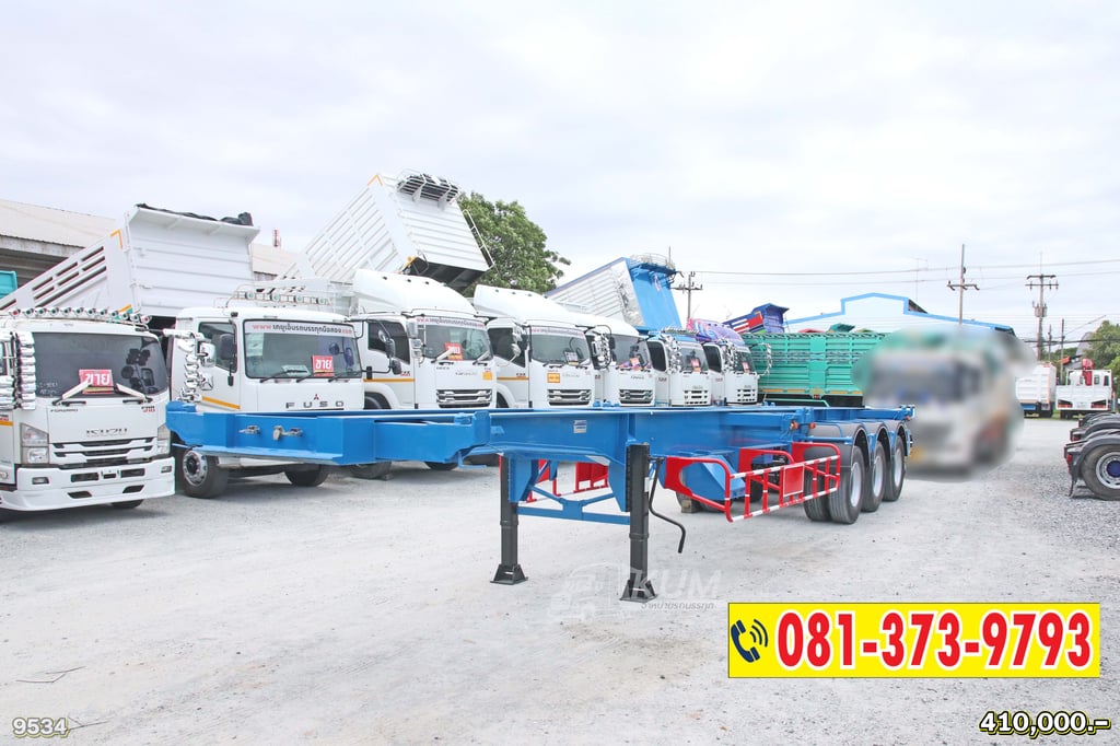 หางก้างสวยๆ มาจากอู่ THE SUN ปี 63 สามเพลา หางนี้สวยมาก (9534)