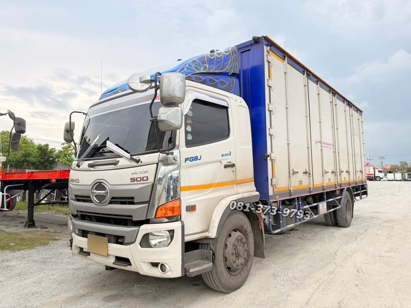 **ขายตัด** หกล้อตู้สิบบาน HINO FG8J 240 แรง ปี 2564 (1605)