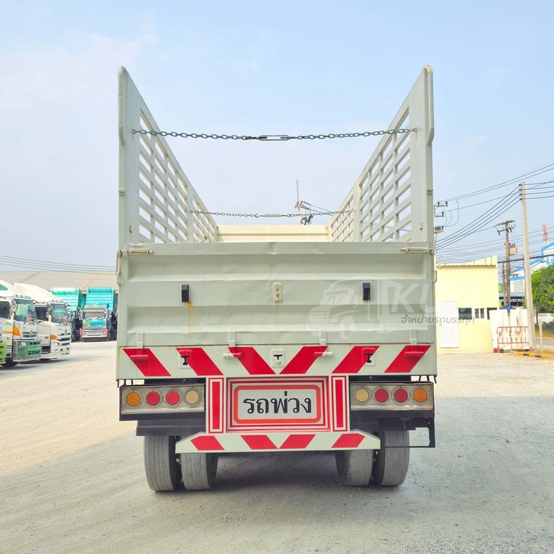 สิบสองล้อคอก Volvo FM 440 แรง ปี 2556 + หางคอก สามเพลา ปี 64 (2894 0735)