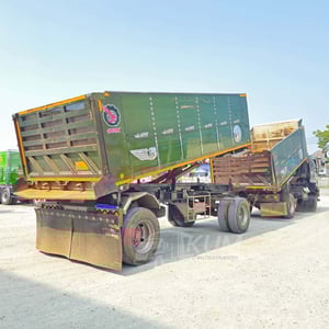 หกล้อดั้มพ์ ISUZU FTR 240 แรง ปี 2565 + หางดั้มพ์ สองเพลา อู่เดอะฟินิกซ์ ปี 2565 (5403 5404)