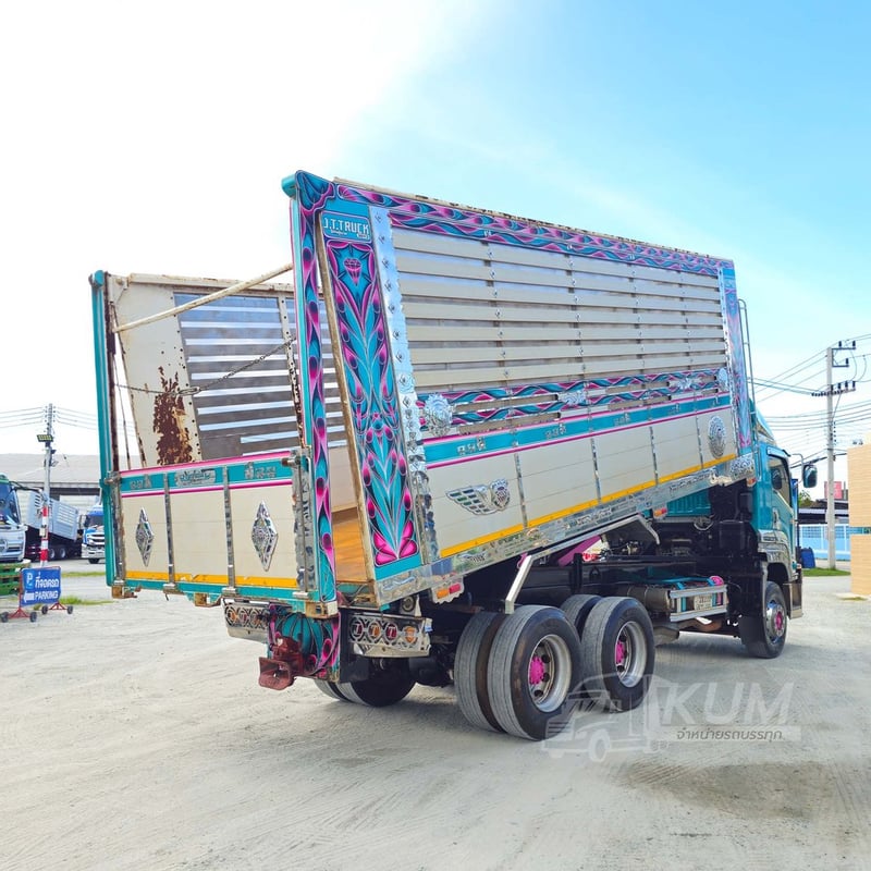 ราคาตัด สิบล้อดั้มพ์ ISUZU FXZ 360 แรง ปี 2566 (8073)