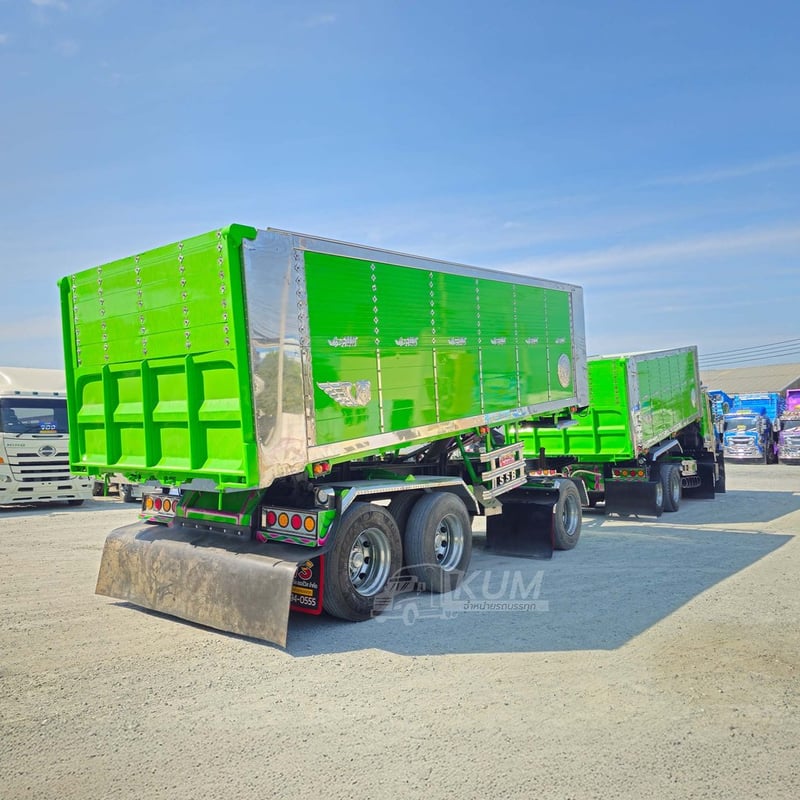 สิบล้อดั้มพ์ ISUZU FXZ 360 ปี 65 + หางดั้มพ์ สามเพลา อู่ ส.สมบัติ ปี 65 (2868 2869) สิบล้อดั้มพ์ ISUZU FXZ 360 ปี 65 + หางดั้มพ์ สามเพลา อู่ ส.สมบัติ ปี 65 (2868 2869)