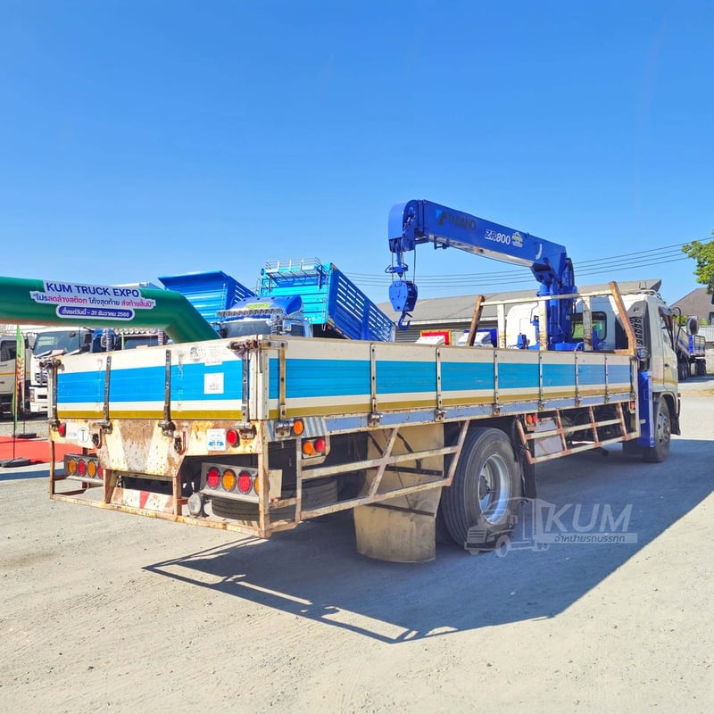 หกล้อเครน HINO FG 212 แรง เครน ธานาโน่ 8 ตัน 3 ปลอก ปี 2556 (7098) หกล้อเครน HINO FG 212 แรง เครน ธานาโน่ 8 ตัน 3 ปลอก ปี 2556 (7098)
