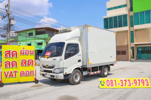 สี่ล้อตู้เย็น HINO XZU 136 แรง ปี 2567 (8556) สี่ล้อตู้เย็น HINO XZU 136 แรง ปี 2567 (8556)