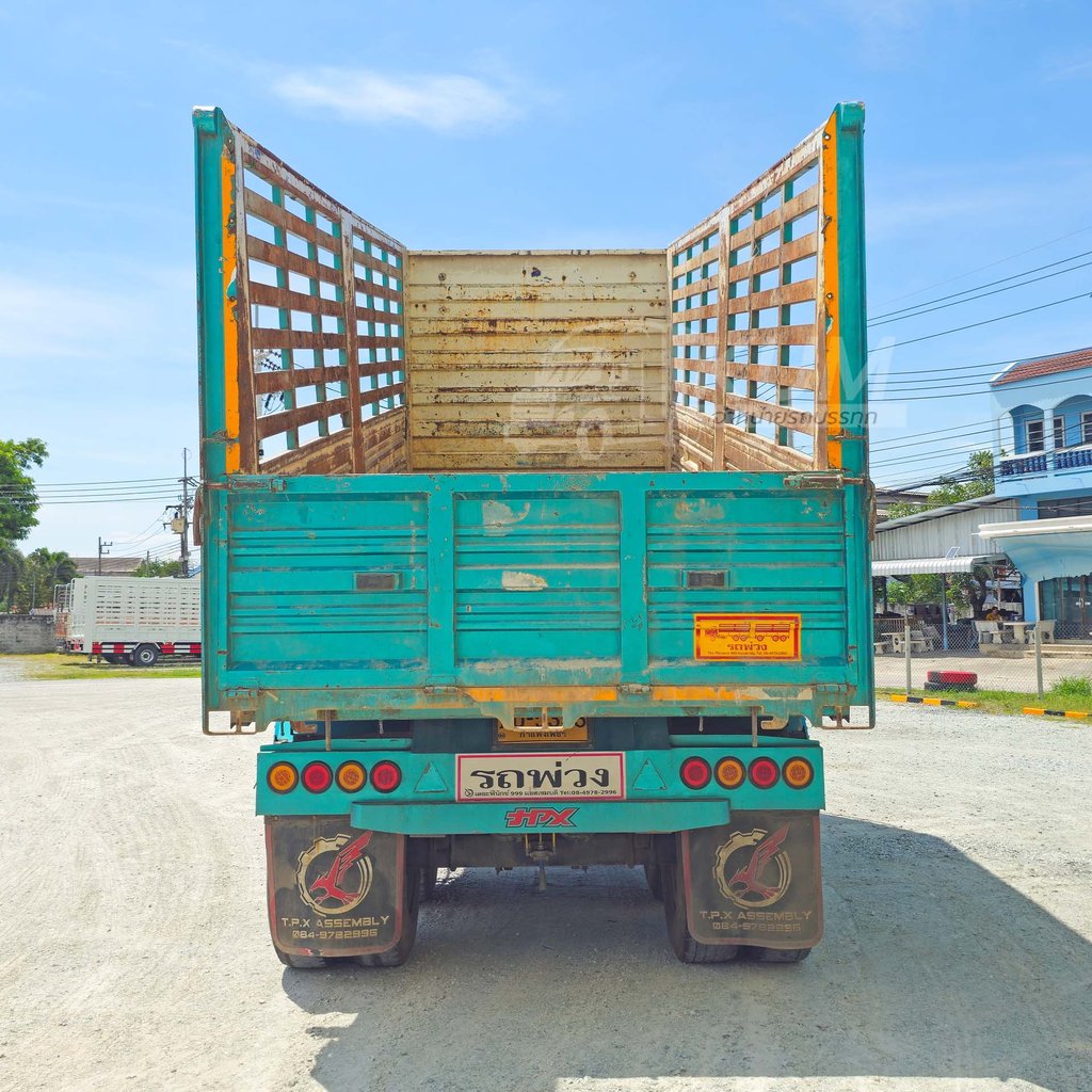 ผ่อน ลด ดอก สีสวยมาก ดั๊มพ์เกษตร ISUZU FXZ 360 แรงม้า ปี 66 + หางดั้มพ์ สามเพลา อู่เดอะฟินิกซ์ ปี 66(5392 5393)