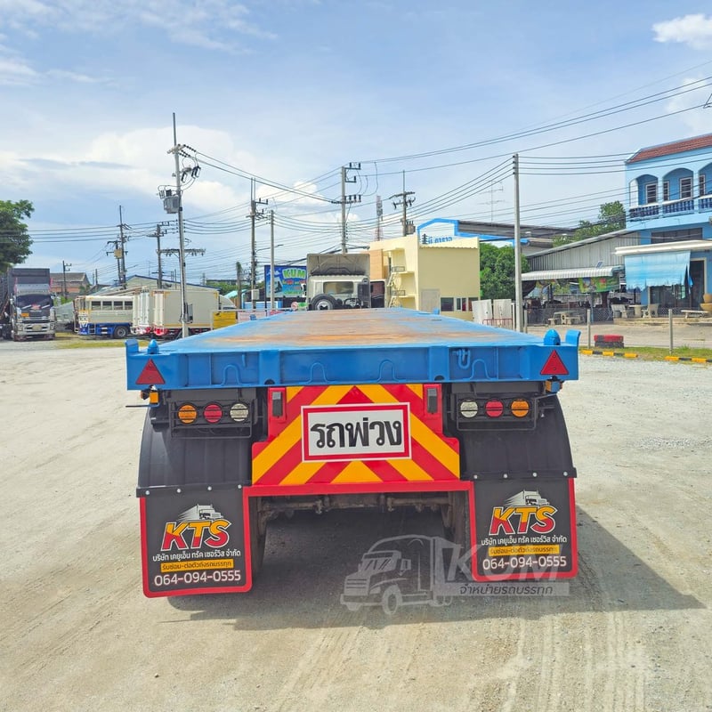 หางพื้นสวยๆ หางพื้นเรียบ สามเพลา อู่ Wafa ปี 65 (8655) หางพื้นสวยๆ หางพื้นเรียบ สามเพลา อู่ Wafa ปี 65 (8655)