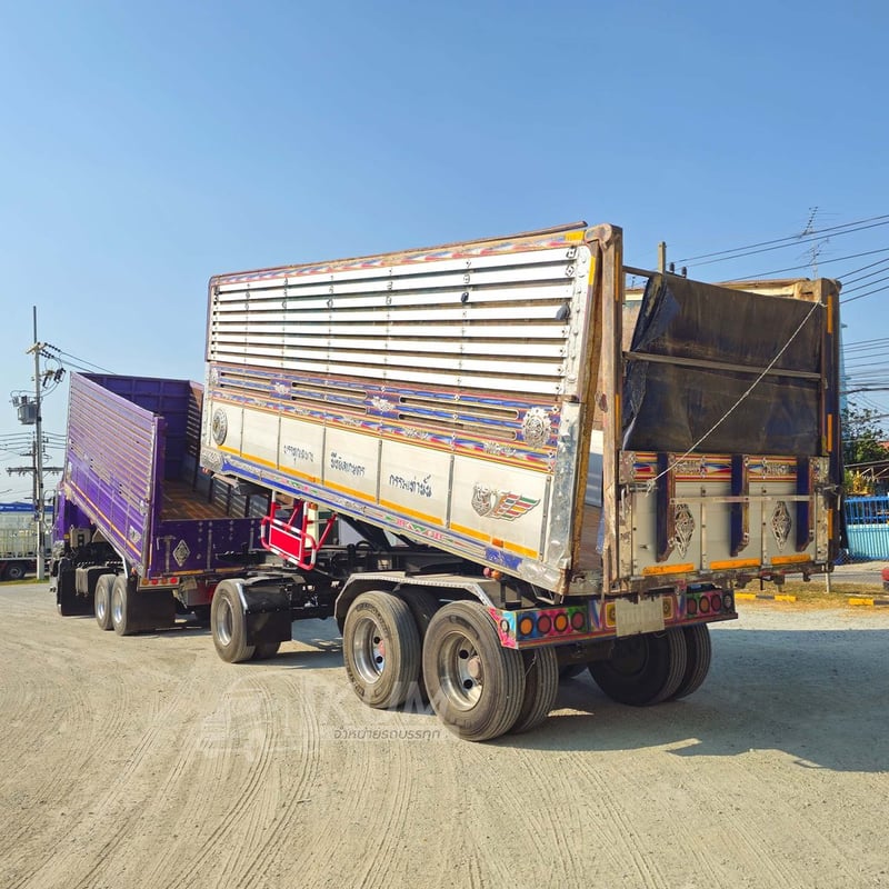 สิบล้อดั้มพ์ FXZ 360 แรง ปี 2554 + หางดั้มพ์ สามเพลา อู่ ส.สมบัติ ปี 2557 (9033 2502) สิบล้อดั้มพ์ FXZ 360 แรง ปี 2554 + หางดั้มพ์ สามเพลา อู่ ส.สมบัติ ปี 2557 (9033 2502)