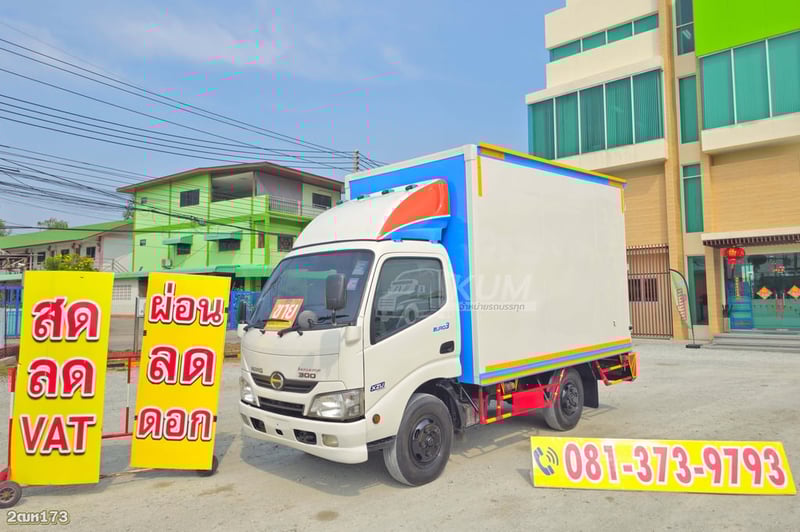 สี่ล้อตู้ HINO XZU 136 แรง ปี 2563 (173)