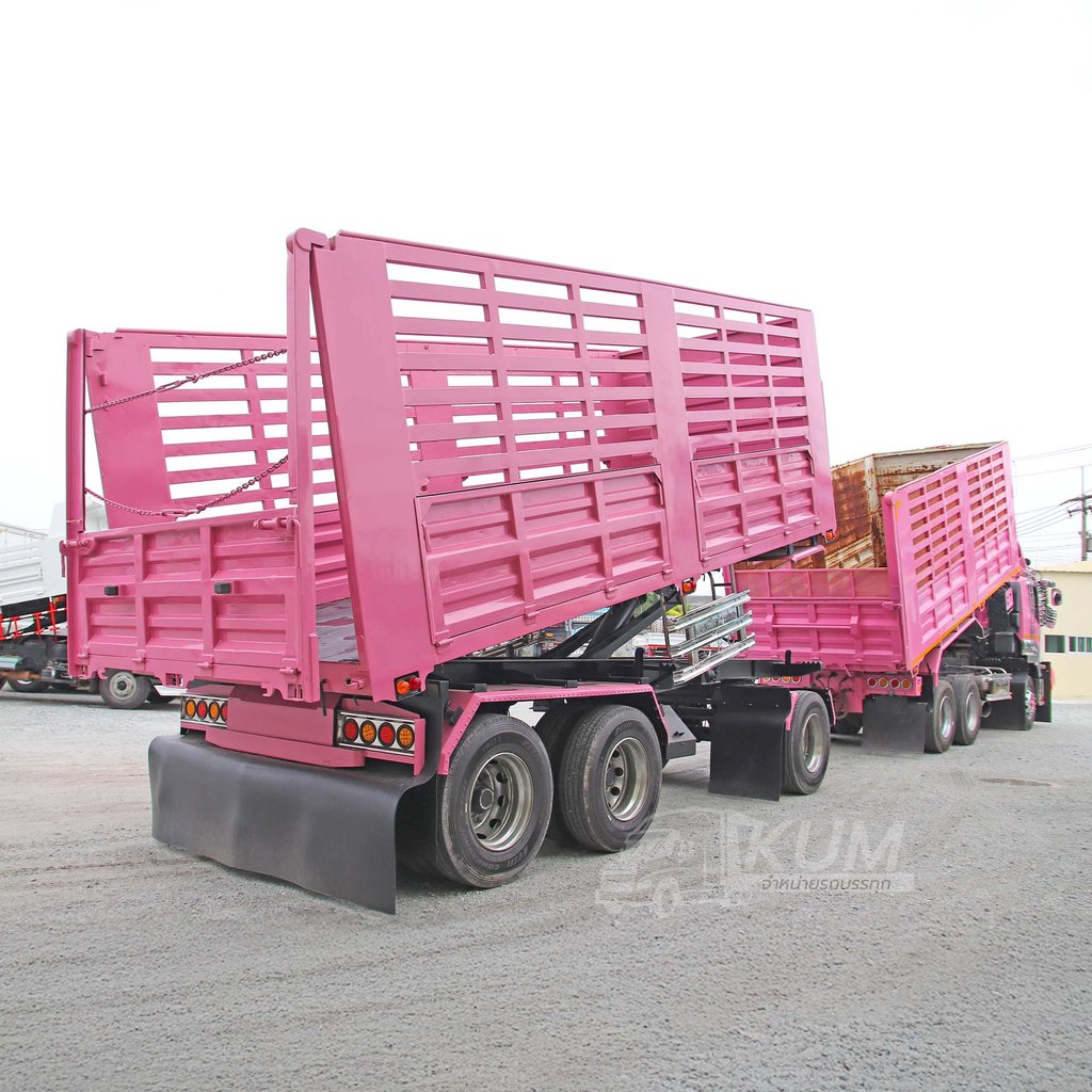 ผ่อน ลด ดอก พ่วงแม่ลูกหวานฉ่ำ ISUZU FXZ 360 แรงม้า ปี 66 + หางดั้มพ์ สามเพลา ปี 65 (1364 2110)