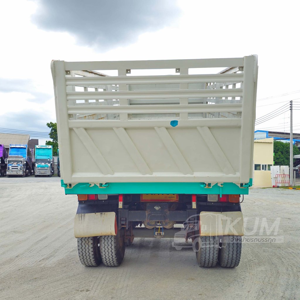 ช่วยดาวน์ 6% ISUZU FXZ 360 แรง ปี 56 + หางดั้มพ์ สามเพลา อู่สามมิตร ปี 57 (2374 8972)