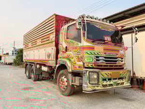 ราคาตัด สิบล้อดั้มพ์ ISUZU FXZ 360 แรง ปี 2553 (0361)