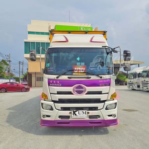 สิบล้อตู้สิบบาน HINO FL8J 260 แรง ปี 2560 (3133)