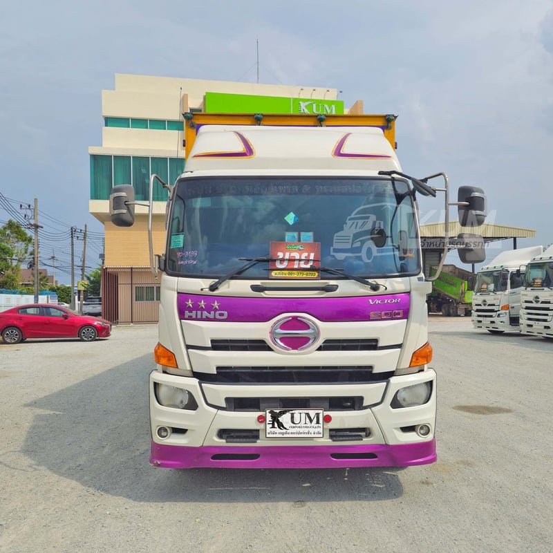 สิบล้อตู้สิบบาน HINO FL8J 260 แรง ปี 2560 + หางตู้สิบบาน สามเพลา อู่เซฟดีล ปี 2563 (3133 4972)