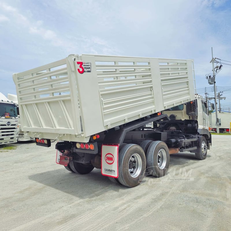 สิบล้อดั้มพ์HINO FM1A 344 แรงม้า ปี 66 กระบะสามมิตรแท้ (1506)