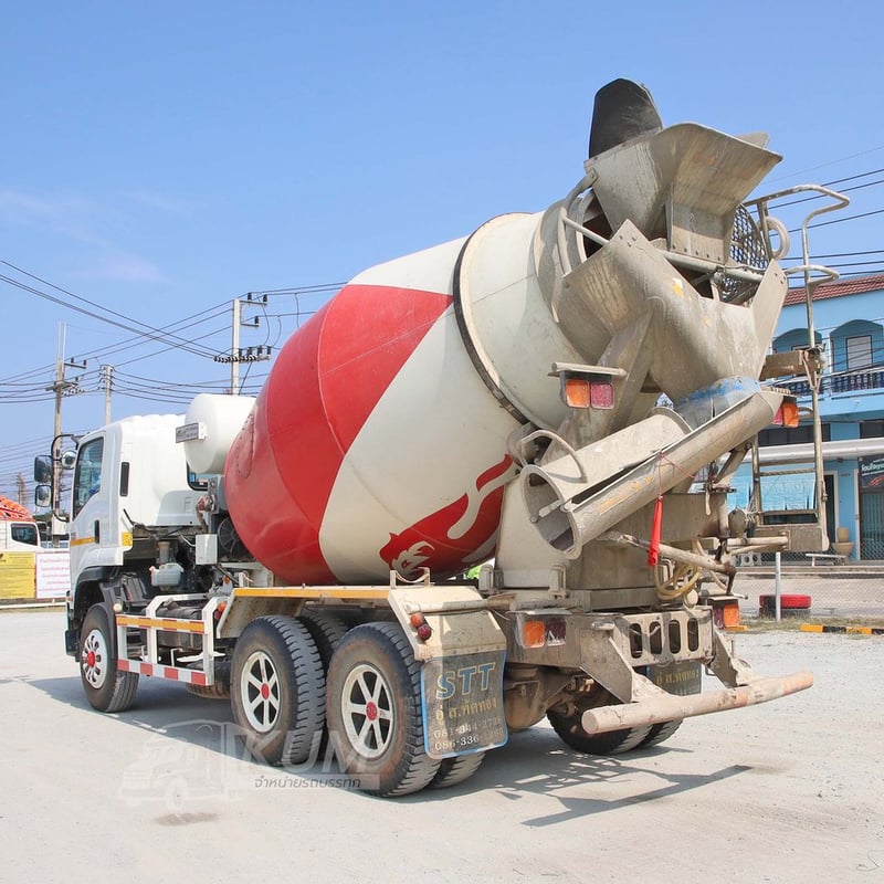 สิบล้อโม่ปูน ISUZU FXZ 320 แรง ปี 2566 (0237)