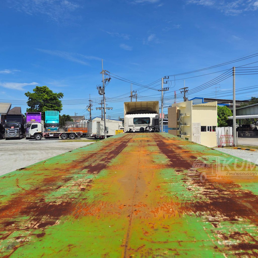 ผ่อน ลด ดอก สิบล้อหัวลาก HINO FM 344 แรงม้า ปี 63 + หางพื้นเรียบ สามเพลา อู่ RCK ปี 66  (5003 5616)