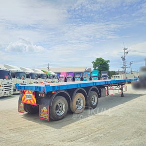 หางพื้นสวยๆ หางพื้นเรียบ สามเพลา อู่ Wafa ปี 65 (8655)