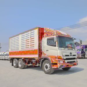 สิบล้อคอก HINO FL8J 260 แรง ปี 2559 (2895)