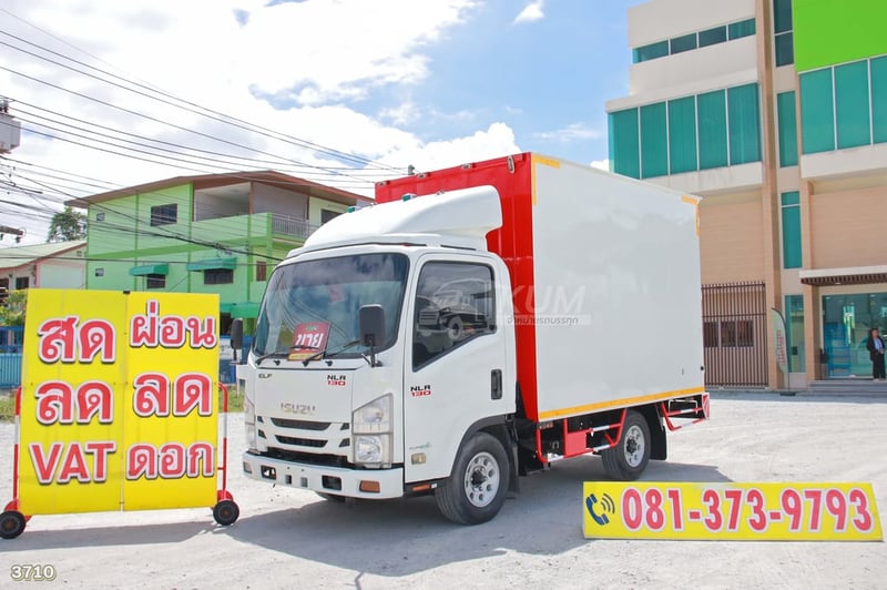 สี่ล้อตู้ ISUZU NLR 130 แรง ปี 2565 (3710)