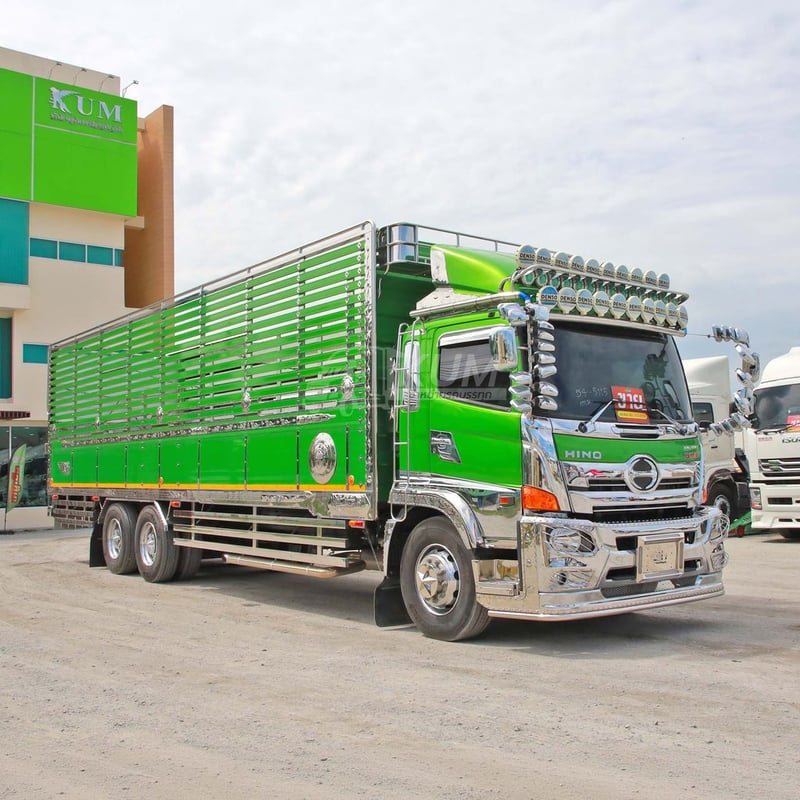 สิบล้อคอก HINO FL8J 260 ปี 66 ยาวพิเศษ ไมล์น้อยมาก (5115) สิบล้อคอก HINO FL8J 260 ปี 66 ยาวพิเศษ ไมล์น้อยมาก (5115)