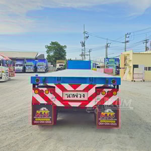 หางพื้นเรียบ สามเพลา อู่ ST ปี 2558 (8932)