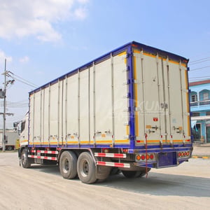 สิบล้อตู้สิบบาน HINO FL8J 260 แรง ปี 2566 (1698)