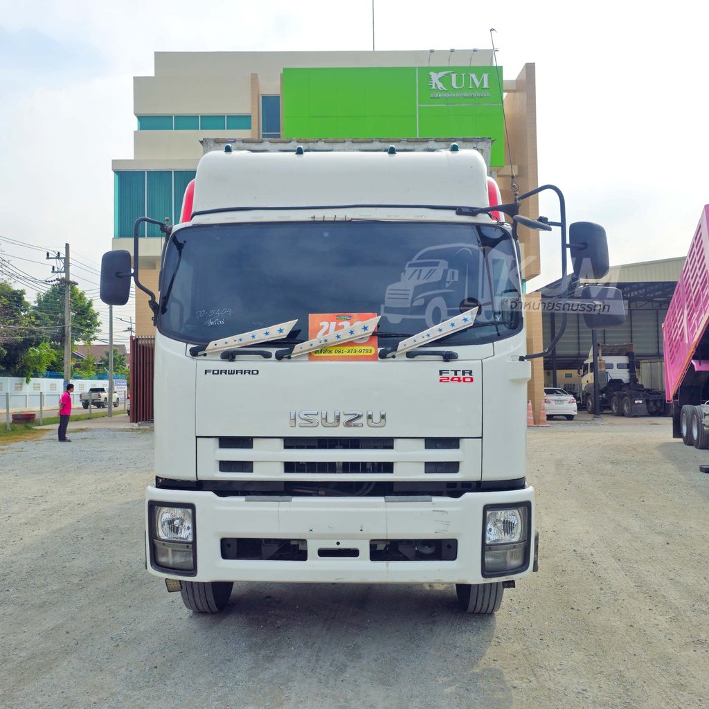 หกล้อตู้สิบบาน ISUZU FTR 240 แรง ปี 55 คันนี้ราคาถูกมาก ใช้วิ่งงานคืนทุนไวแน่นอน (5404)