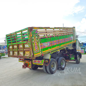 สิบล้อดั้มพ์ HINO FM 344 แรง ปี 2559 (5045)