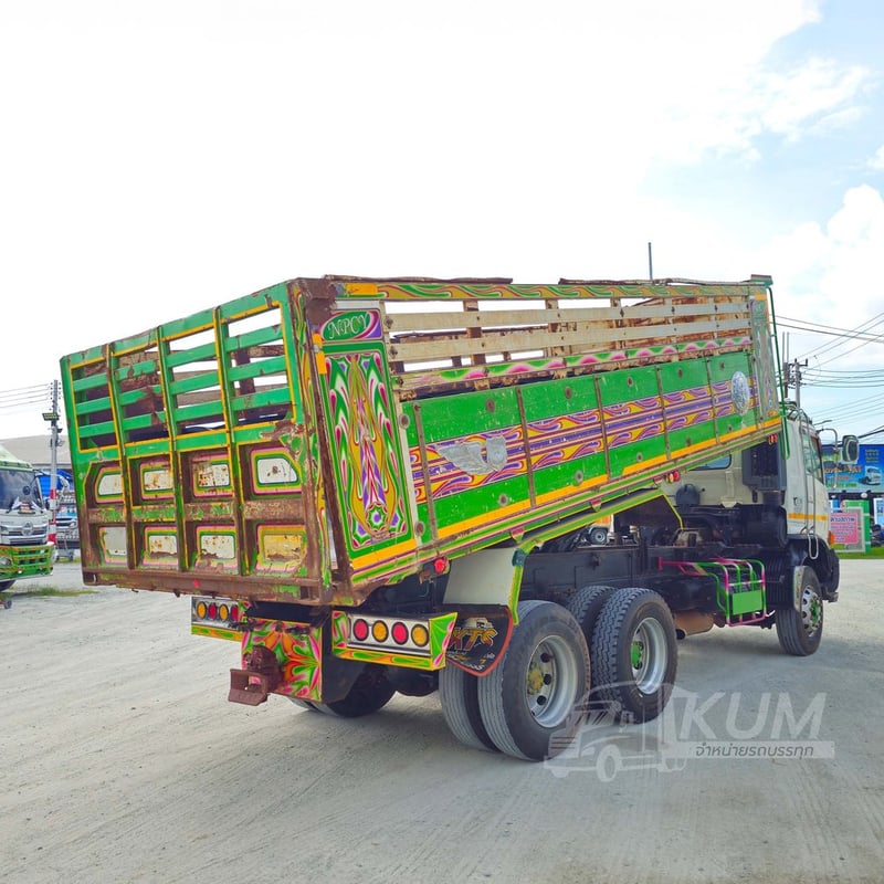 สิบล้อดั้มพ์ HINO FM 344 แรง ปี 2559 (5045) 