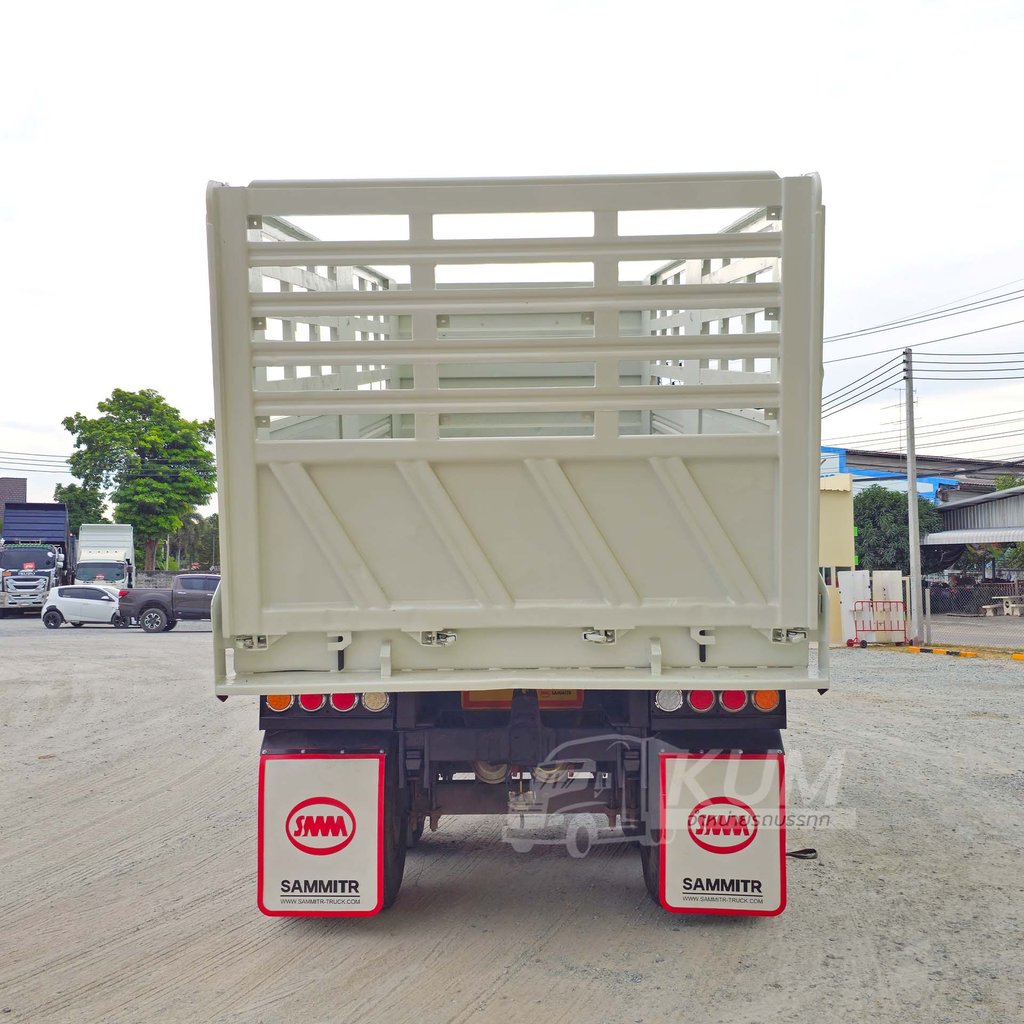 พ่วงแม่ลูกสามมิตร ISUZU FXZ 360 แรงม้า ปี 65 + หางดั้มพ์ สามเพลา อู่สามมิตร ปี 65 (3843 3844)