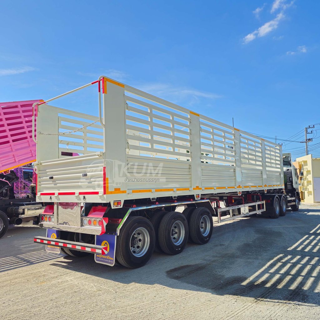 สิบล้อหัวลาก ISUZU GXZ 360 แรง ปี 2567 + หางกระบะคอกเหล็ก สามเพลา ป้ายแดงอู่ไทยมาวิน (7217 0735) สิบล้อหัวลาก ISUZU GXZ 360 แรง ปี 2567 + หางกระบะคอกเหล็ก สามเพลา ป้ายแดงอู่ไทยมาวิน (7217 0735)