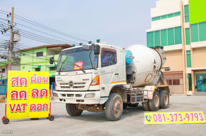 สิบล้อโม่ปูน HINO FM1A 330 แรง ปี 2556 (9081)