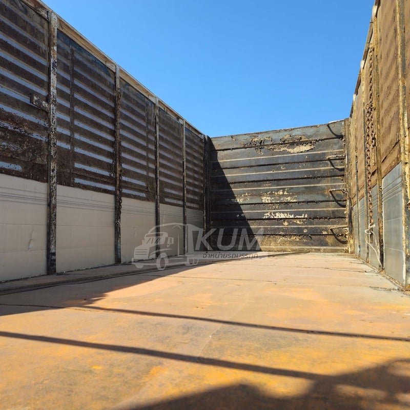 ราคาตัดพ่วงสุดท้าย สิบสองล้อดั้มพ์ ISUZU FYH 360 แรง ปี 56 + หางดั้มพ์ สามเพลา อู่ ส.สมบัติ ปี 56 (2505 2506)