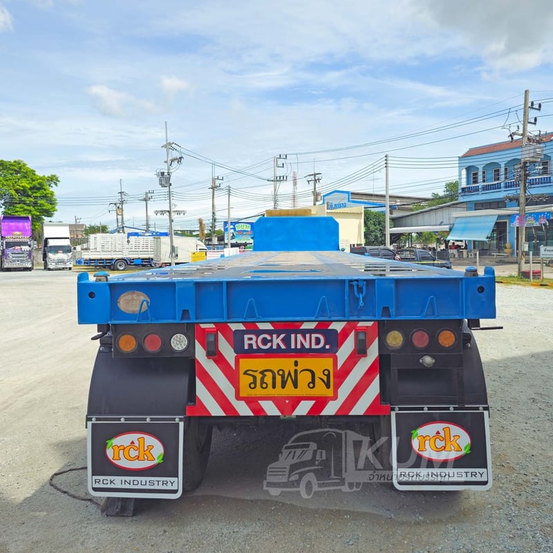  หางพื้นเรียบ สามเพลา มีบังเกอร์ อู่ RCK ปี 64 (8647)