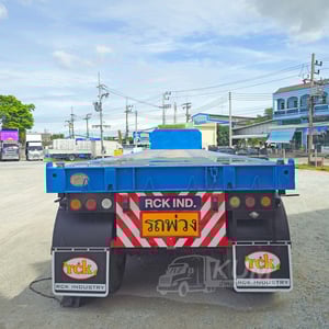 หางพื้นเรียบ สามเพลา มีบังเกอร์ อู่ RCK ปี 64 (8647)