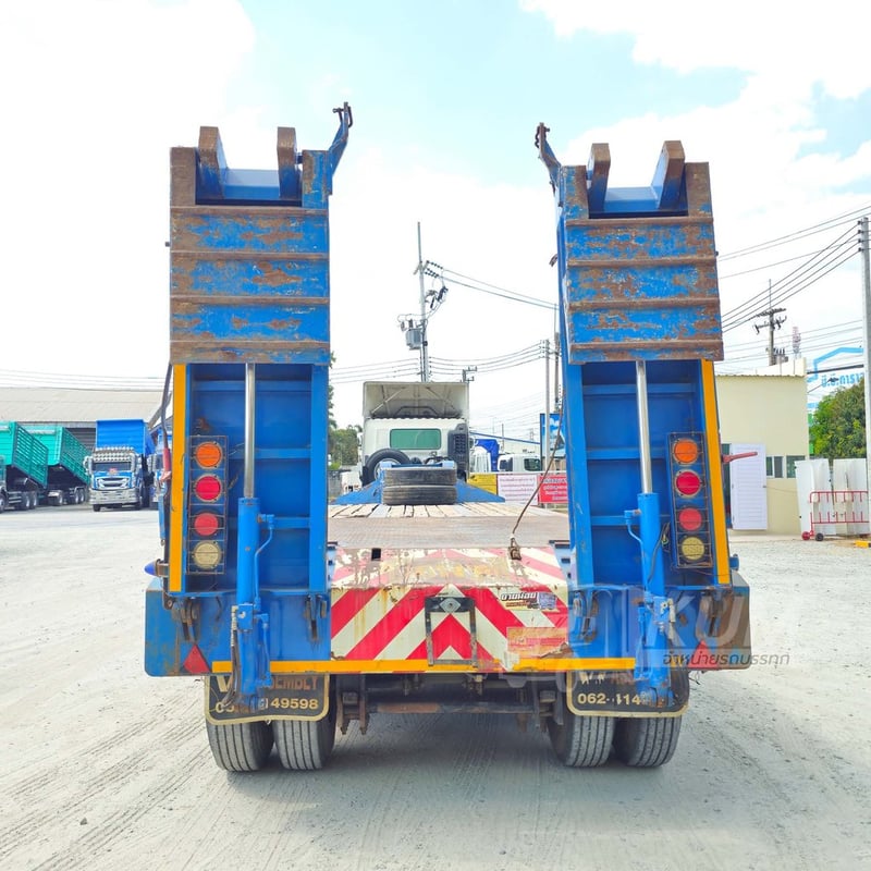 สิบล้อหัวลาก HINO FM 344 แรง ปี 63 + หางโรเบท สามเพลา อู่ VT ปี 2563 (8153 9739)