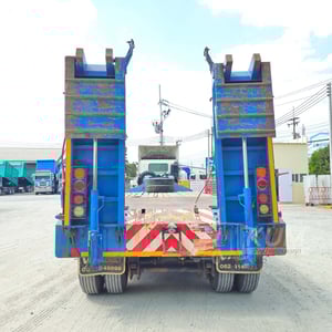 สิบล้อหัวลาก HINO FM 344 แรง ปี 63 + หางโรเบท สามเพลา อู่ VT ปี 2563 (8153 9739)