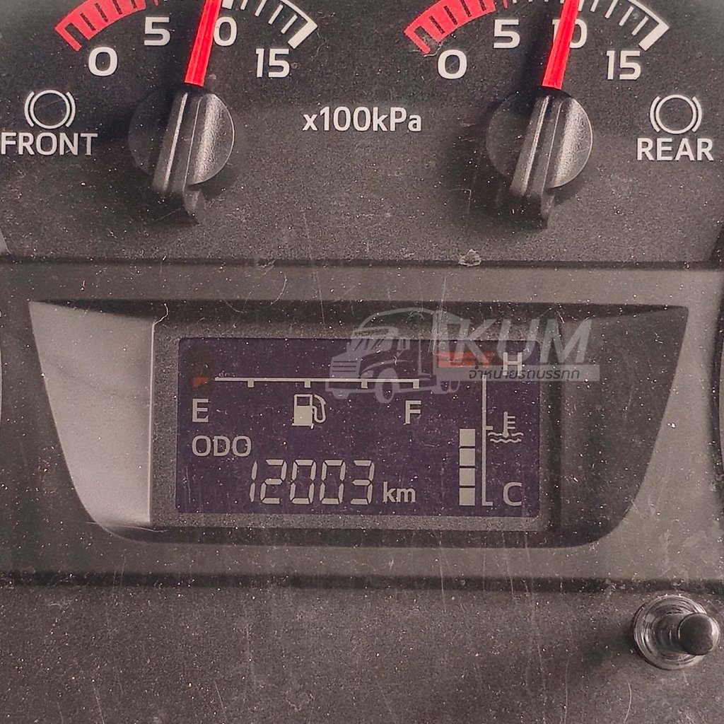 สด ลด Vat หกล้อหัวคัสซี HINO FG8J 260 แรง ปี 64  ไมล์น้อย ยางใหม่ 2 เส้น (2734)