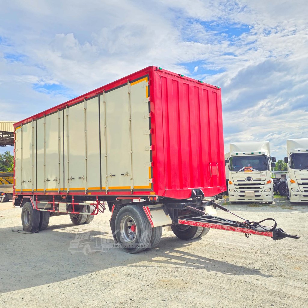  หางพ่วงตู้สิบบาน สองเพลา อู่ปิติ ปี 65 (3634)