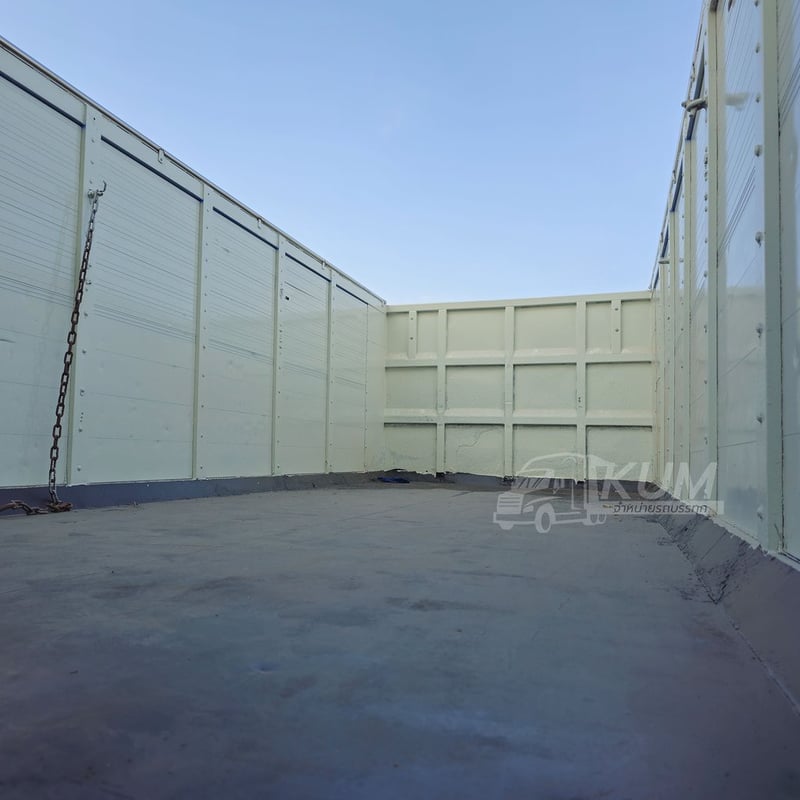 สิบล้อดั้มพ์ HINO FM1A 344 แรง ปี 2566 + หางดั้มพ์ สามเพลา อู่ ส.สมบัติ ปี 2566 (5902 5237)