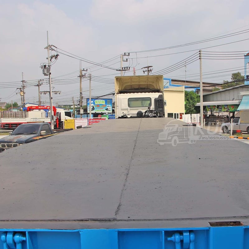 หางสวยๆ หางพื้นเรียบ สามเพลา อู่ CIMC ปี 64 (8294)