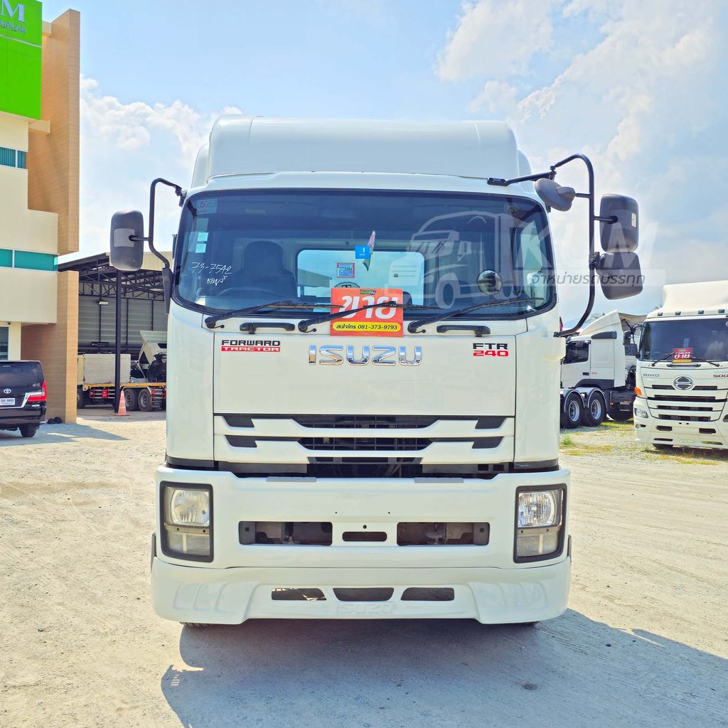 สด ลด  VAT หกล้อหัวลาก ISUZU FTR 240 แรง ปี 63 (7542)